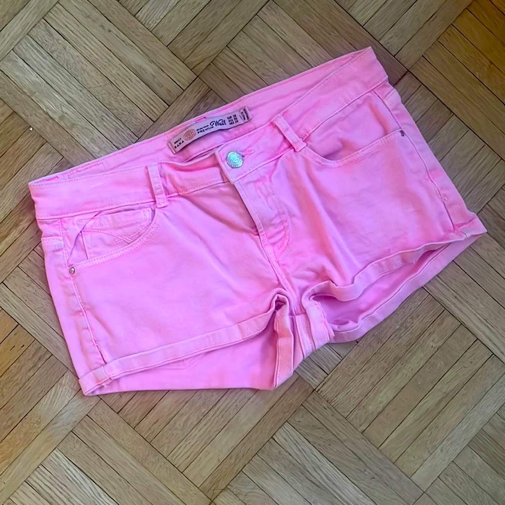 Neon Pink Shorts